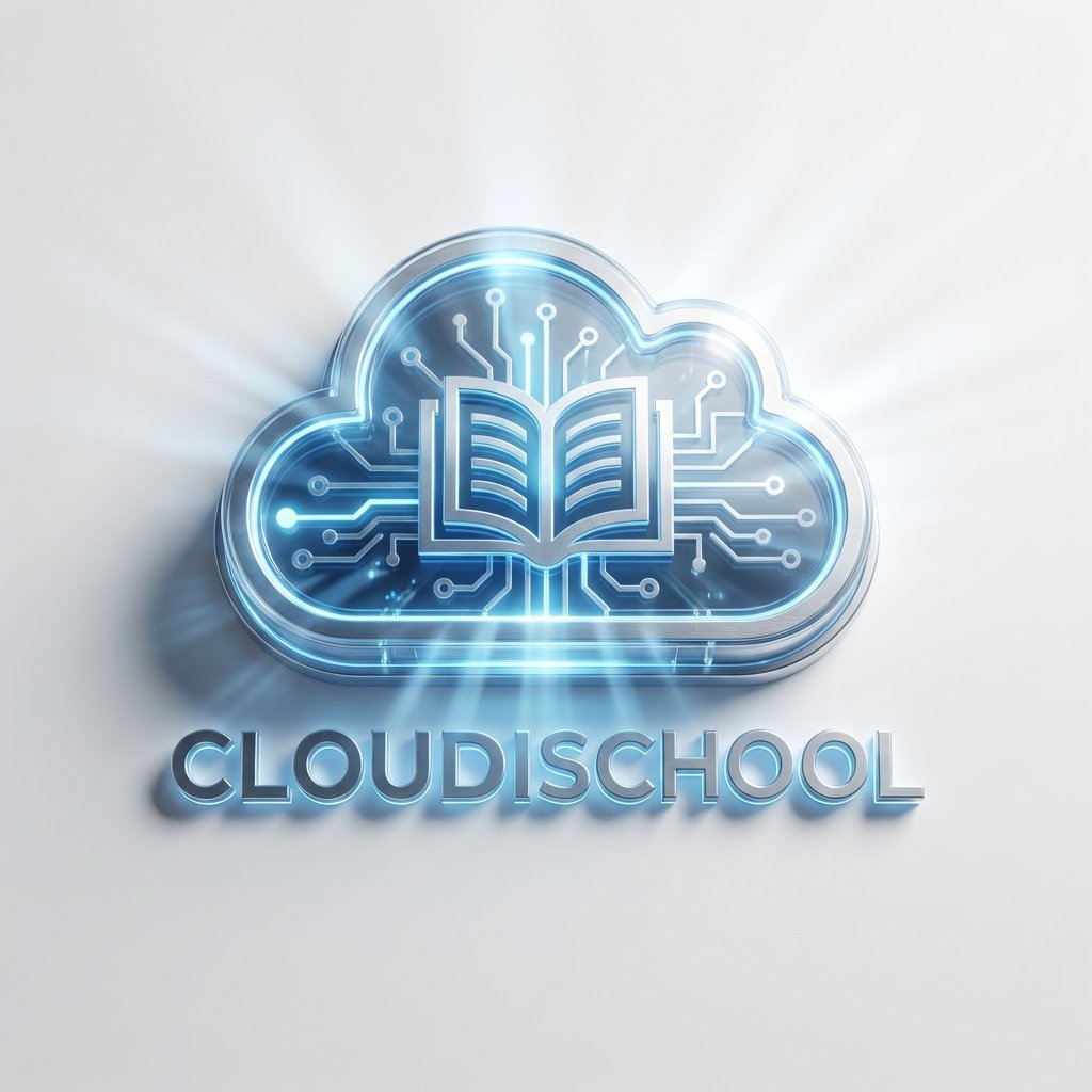 CloudiSchool 3D logo
